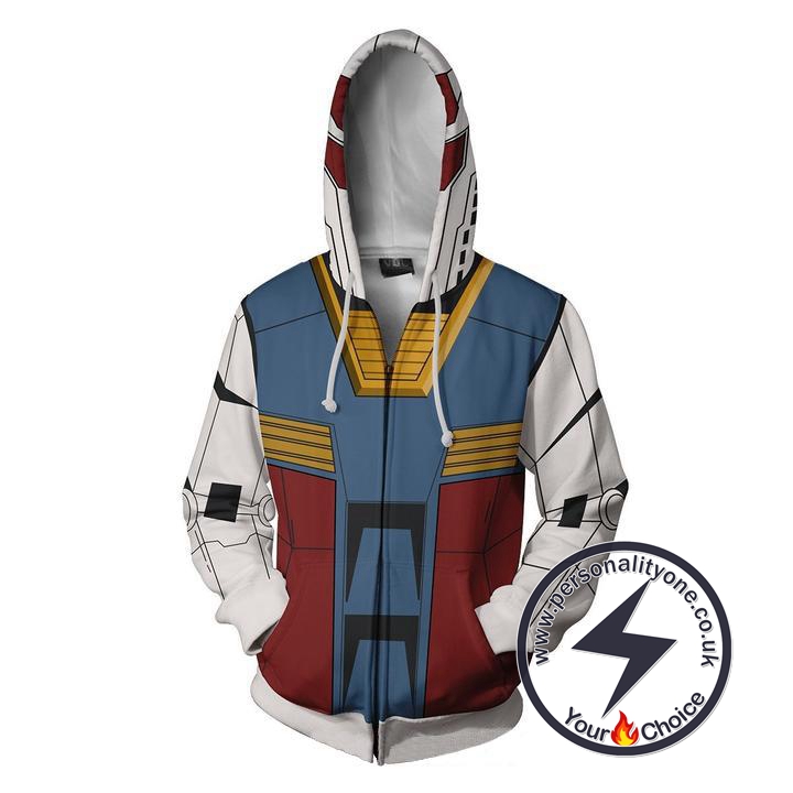 Mobile Suit Gundam Hoodie - Gundam R78 Jacket